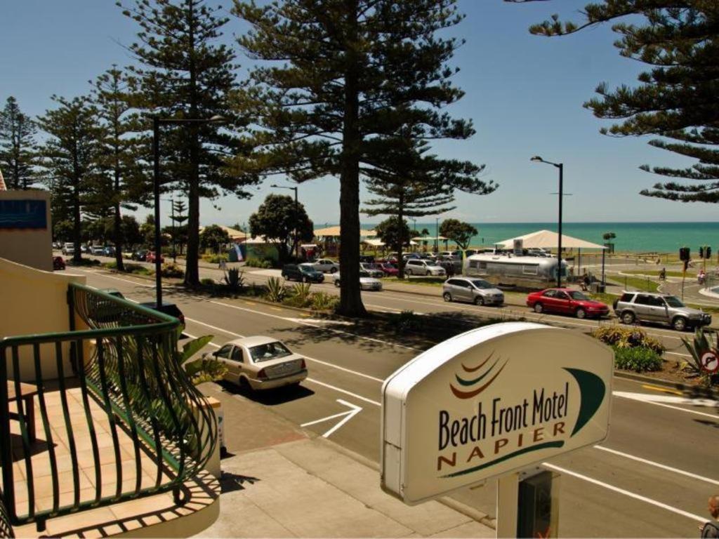 Beachfront Motel Napier Exterior foto