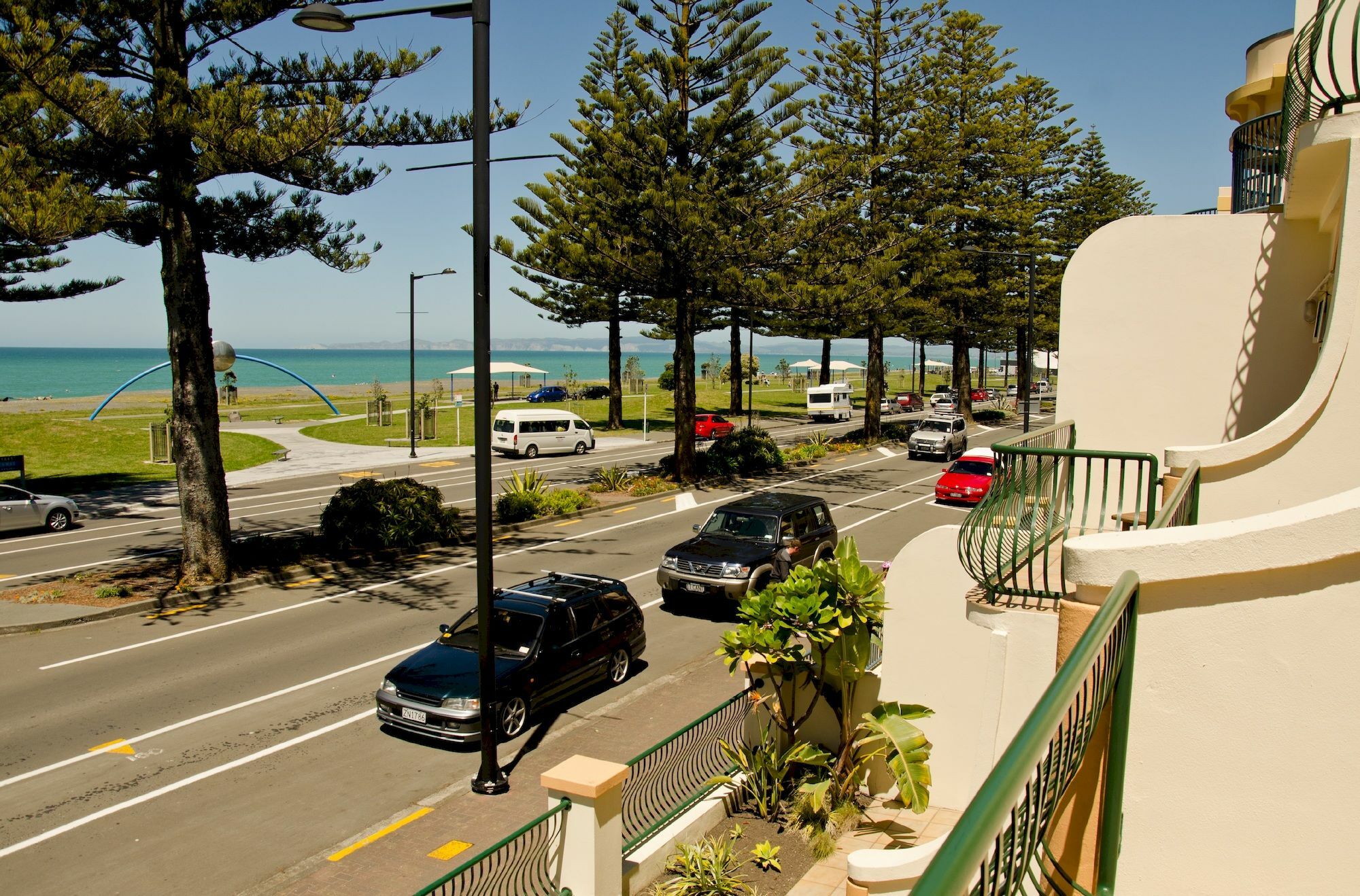 Beachfront Motel Napier Exterior foto