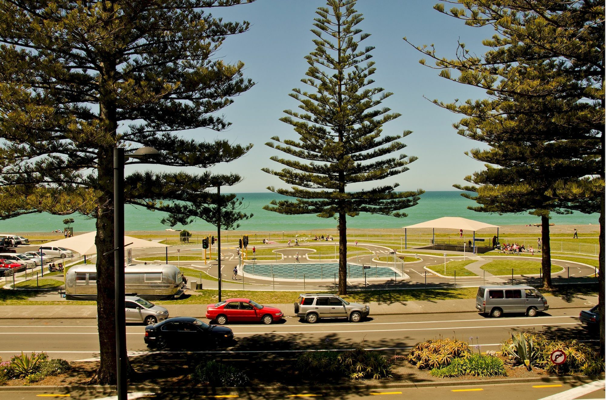 Beachfront Motel Napier Exterior foto